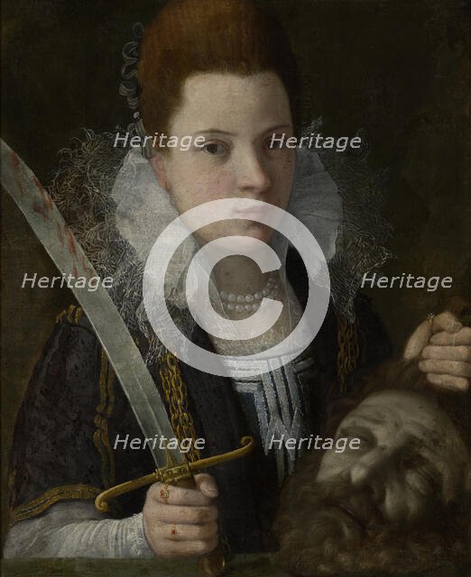 Judith with the Head of Holofernes, between 1590-1595. Creator: Lavinia Fontana.