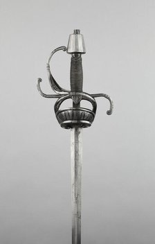 Rapier, Europe, southern, 1620-30. Creator: Unknown.