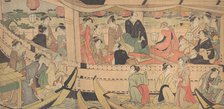 Sumida River Holiday, 1788-90. Creator: Torii Kiyonaga.