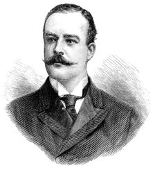 Lord Brooke, M.P, Seconder of the Address in the House of Commons, 1890. Creator: Unknown.