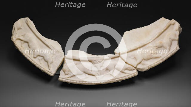 Table Rim Fragments, 4th century. Creator: Unknown.