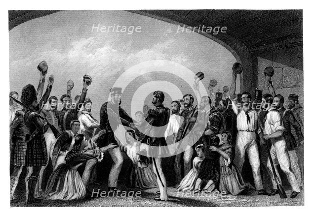 The Relief of Lucknow by General Havelock, Indian Mutiny, 15 September 1857, (1880). Artist: Unknown