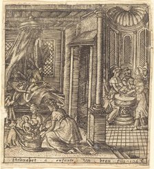 The Birth of John the Baptist, 1576. Creator: Leonard Gaultier.