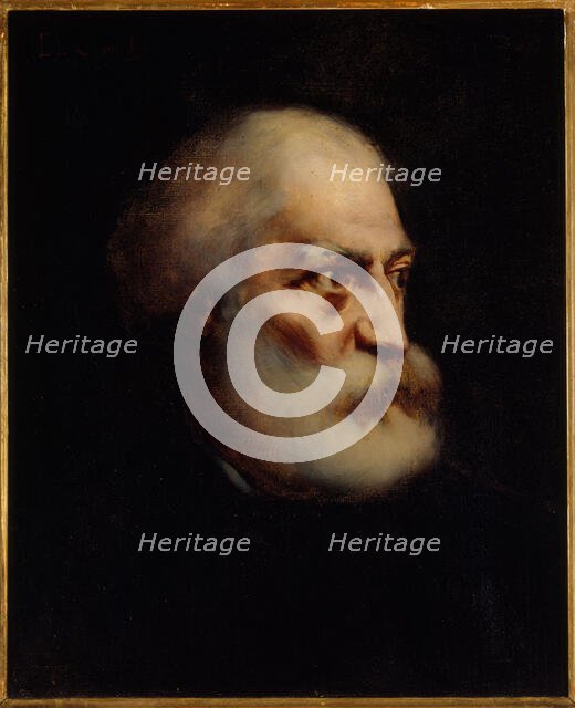 Portrait of Félix Pyat (1810-1889), journalist and politician, 1888. Creator: Edouard Chantalat.