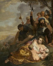 At the Watering Place. Creator: Peter van Lint.