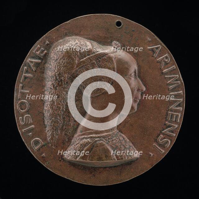 Isotta degli Atti, 1432/1433-1474, Mistress 1446, then Wife after 1453, of Sigismondo Malatesta [obv Creator: Matteo di Andrea de Pasti.