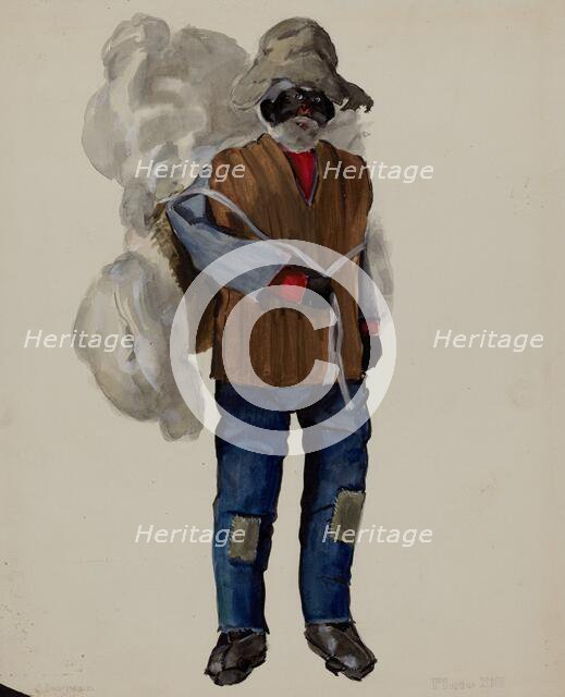 Costume Doll, c. 1936. Creator: Jane Iverson.