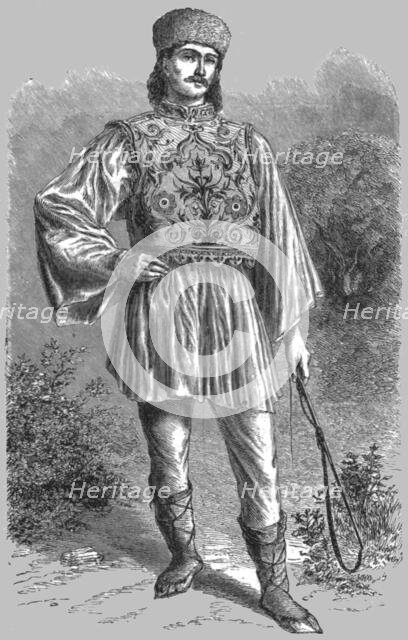 'Wallachian Peasant; A Visit to the Danubian Principalities', 1875. Creator: Unknown.