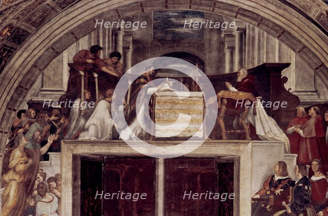 'The Mass at Bolsena', 1512. Artist: Raphael