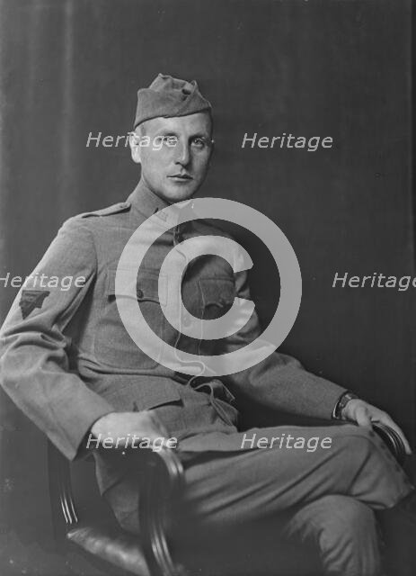 Mr. J.C. Brown, portrait photograph, 1918 Sept. 7. Creator: Arnold Genthe.
