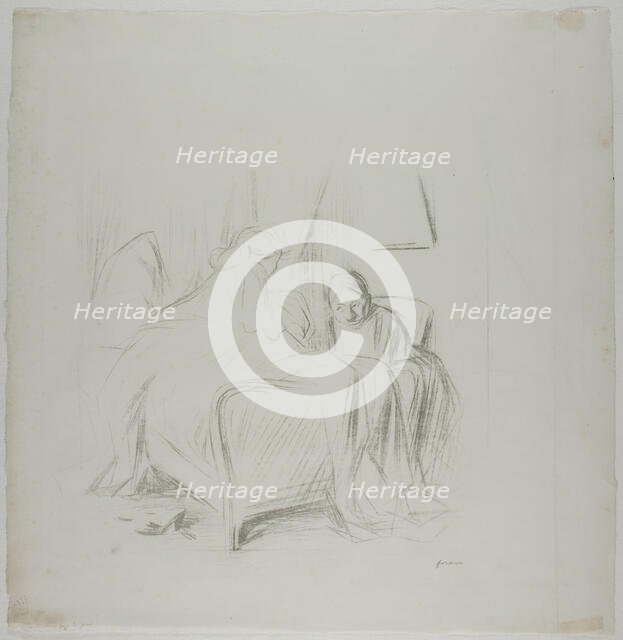 Instructions for the Day, c. 1900. Creator: Jean Louis Forain.