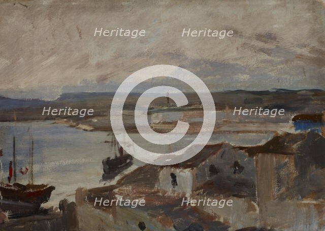 Catania in Sicily, The Cycle: Italy, 1890. Creator: Jan Ciaglinski.