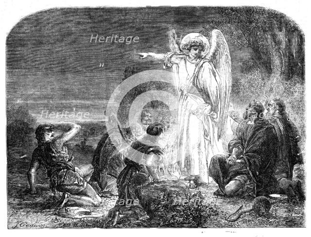 The Star in the East - the First Christmas Morning, 1854. Creator: James Godwin.