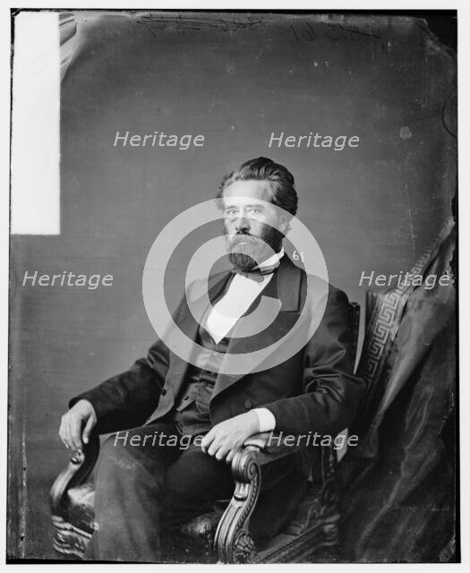 John Hancock of Texas, between 1860 and 1875. Creator: Unknown.