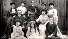 The Lloyd Family, early 20th century.Artist: Rotary Photo