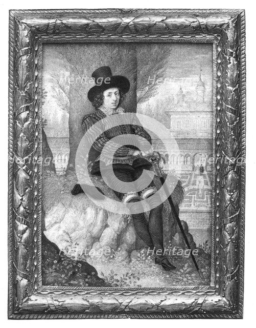 Portrait of a young man, c1590-1595, (1896).Artist: Isaac Oliver I