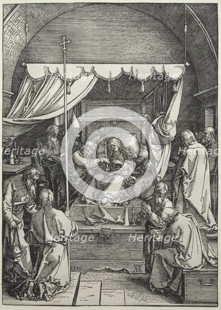 The Death of the Virgin, 1510. Creator: Albrecht Dürer (German, 1471-1528).
