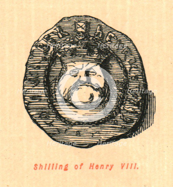 'Shilling of Henry VIII', 1897. Creator: John Leech.