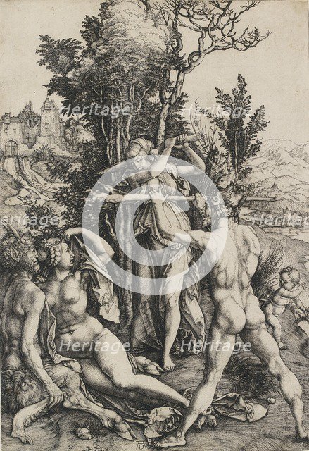 Hercules, c1498. Artist: Albrecht Durer.