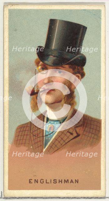 Englishman, from World's Smokers series (N33) for Allen & Ginter Cigarettes, 1888. Creator: Allen & Ginter.