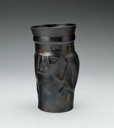 Cup with Repoussé Figure, A.D. 1100/1470. Creator: Unknown.