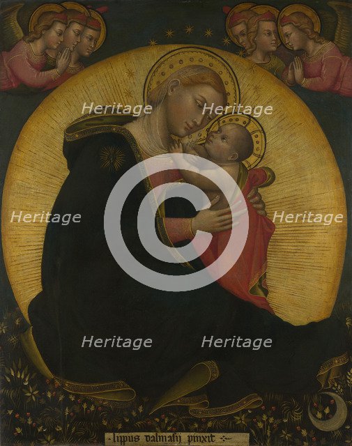 The Virgin of Humility (Madonna dell' Umilitá), ca 1390. Artist: Lippo di Dalmasio Scannabecchi (ca 1355-1410)