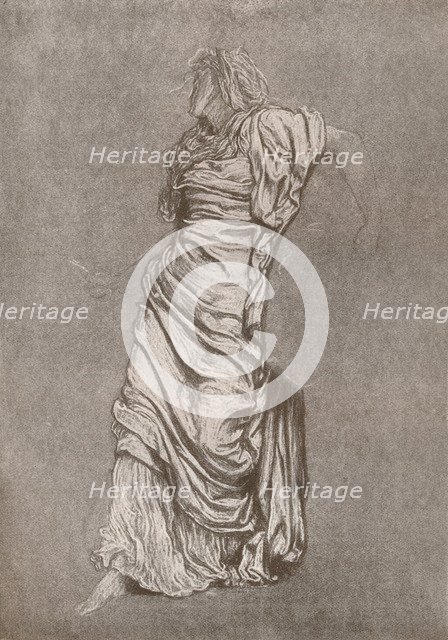 'Study for Rizpah', c1870, (1897). Artist: Frederic Leighton.
