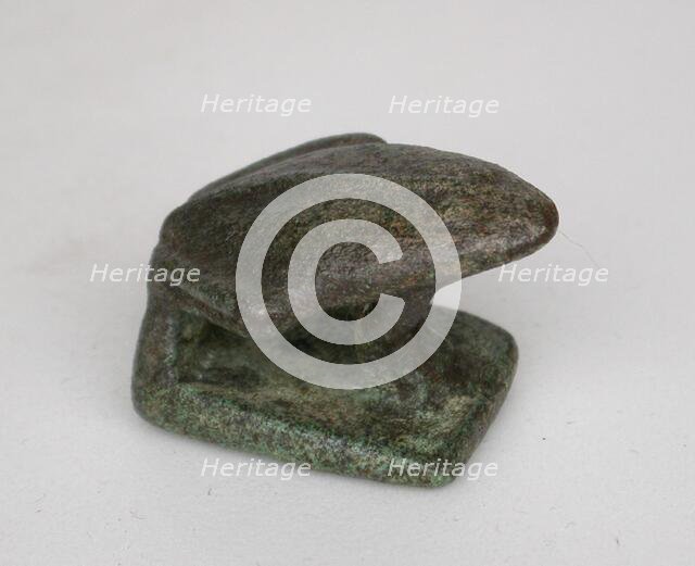 Amulet of a Frog, Egypt, Middle Kingdom, Dynasty 11 (2134-1991 BCE). Creator: Unknown.