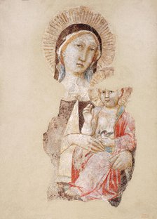 Madonna with Child, 1392-1395. Creator: Gaddi; Agnolo (1350-1396).