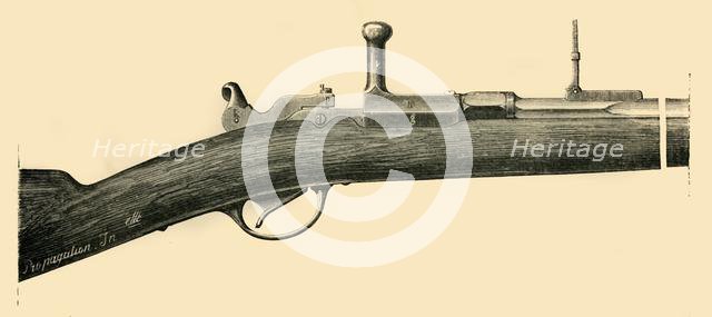 'Chassepot Breech-Loader - Elevation', c1872. Creator: Unknown.