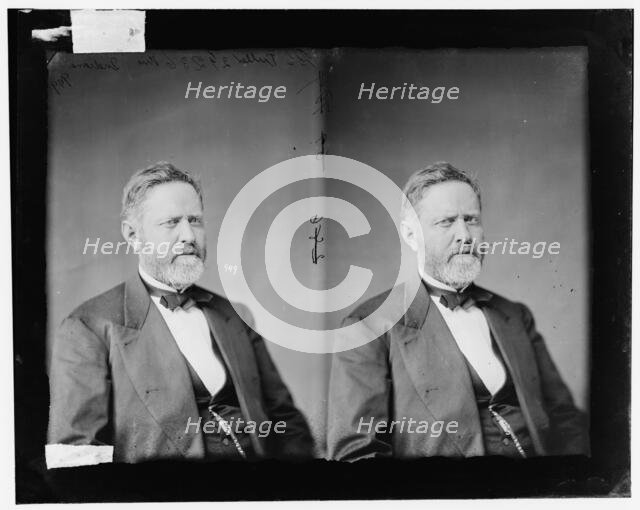 Benoni Stinson Fuller of Indiana, 1865-1880. Creator: Unknown.