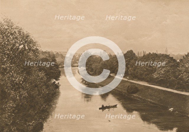 'The Leam at Leamington', 1902. Artist: Unknown.