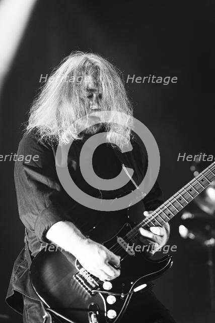 Dean White, New Model Army live at the Roundhouse, London, May 2024. Creator: Annapaola Marchesani.