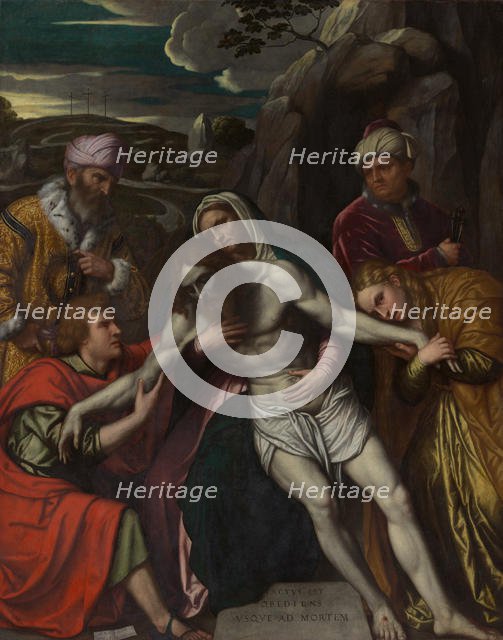 The Entombment, 1554. Creator: Moretto da Brescia.