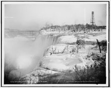 American Falls from Goat Island, Niagara, c1900. Creator: Unknown.