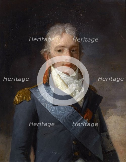 Charles Ferdinand d'Artois, Duke of Berry (1778-1820). Artist: Danloux, Henri-Pierre (1753-1809)