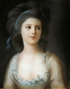 Portrait of Countess Zofia Potocka-Witt (1760-1822). Creator: Graff, Anton (1736-1813).