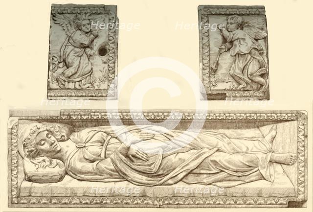 Sarcophagus of Santa Giustina, c1476, (1881). Creator: Bernard Collier.