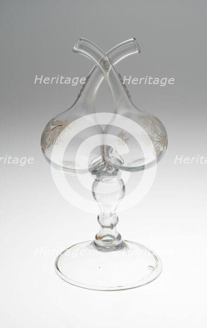 Cruet for Oil and Vinegar (Guédoulfe), France, Mid 18th century. Creator: Unknown.