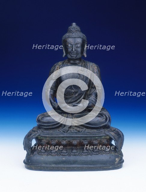 Gilt-bronze Buddha, Ming dynasty, China, 1533-1534. Artist: Unknown