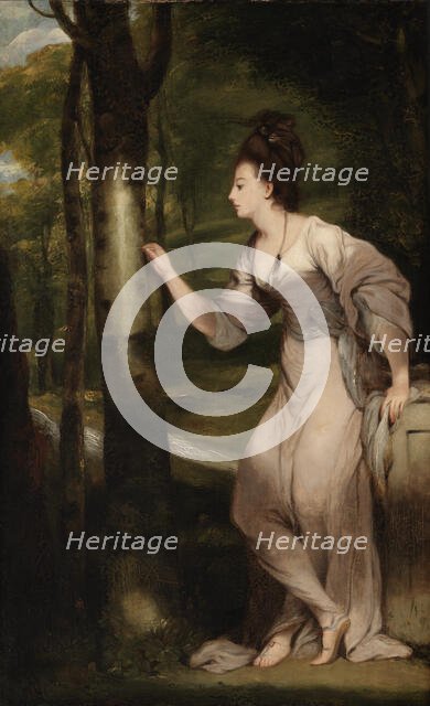 Mrs. Lloyd, 18th century. Creator: Unknown.