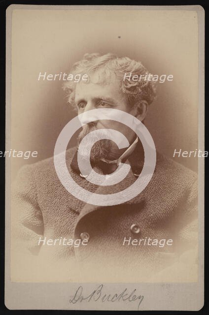 Portrait of Dr. Buckley, 1878. Creator: Samuel Montague Fassett.