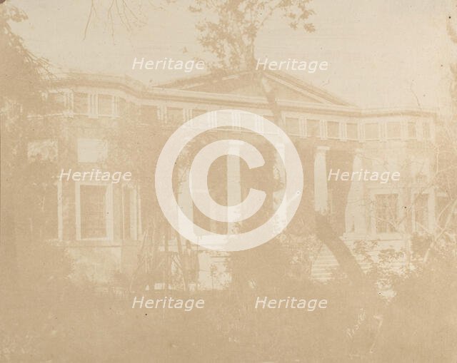 British Legation, Teheran, 1858. Creator: Luigi Pesce.