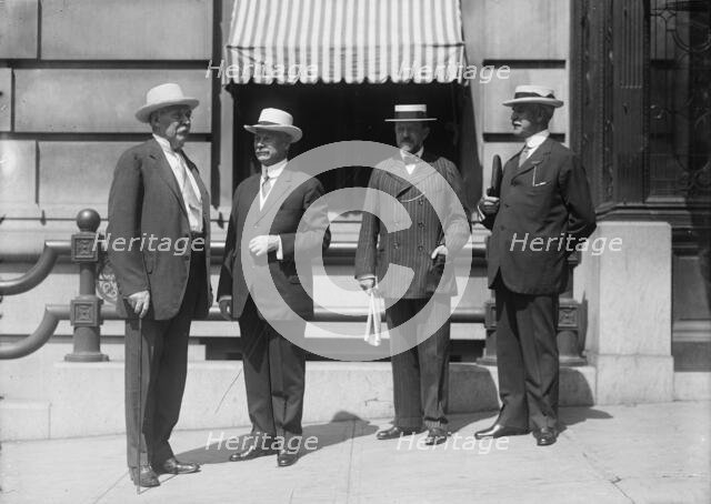 U.S. Steel Corporation, Lindaburg, Richard, Ream, Norman B., Roberts, Percival, Gary..., 1912. Creator: Harris & Ewing.