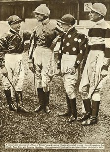 British jockeys, 1934, (1935). Creator: Unknown.