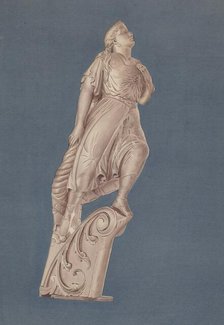 Figurehead from "Empress", c. 1938. Creator: Lucille Chabot.