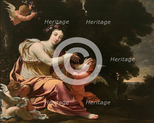 The Muse Erato, 1640s. Creator: Dorigny, Michel (1616-1665).