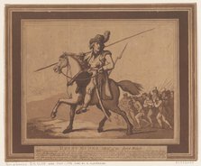 Henry Munro, Chief of the Irish Rebels, July 1, 1798., July 1, 1798. Creator: Thomas Rowlandson.