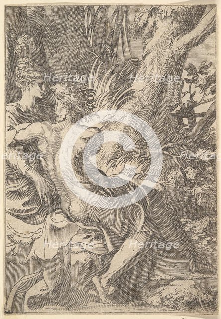 The Lovers, 16th-17th century. Creator: Unknown.