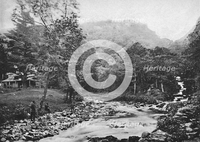 'Watersmeet, Lynton', c1896. Artist: ED Percival.